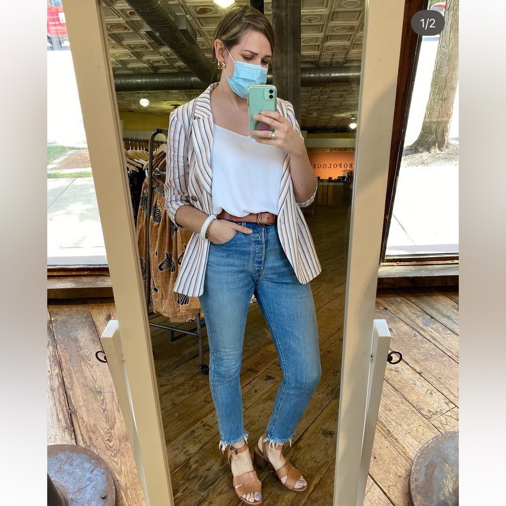 Womens Levi’s 501 Skinny Jeans